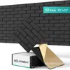 Painéis Quadrados Absorventes de Som de Fibra de Poliéster Transfronteiriços, Painéis de Feltro de Algodão Absorventes de Som, Painéis à Prova de Som para Decoração de Parede de Home Theater