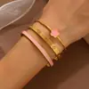 Fonte de Abastecimento do Fabricante: Conjunto de Três Peças de Pulseira Aberta Flor de Cinco Pétalas Cravejada com Diamantes, Novo Modelo Transfronteiriço, Pulseira Popular em Comércio Exterior, Quente na Europa e América