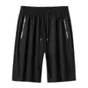 Pantalones Cortos Cruzados para Hombre para Verano, Pantalones Cortos de Cinco Puntos de Seda Helada de Secado Rápido, Pantalones Cortos Deportivos para Exteriores de Baloncesto, Pantalones Cortos Casuales de Playa