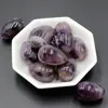 Huevo de 30 mm de Ónice Natural Amatista Piedra Semipreciosa Huevos Pequeños Piedra Huevos de Pascua
