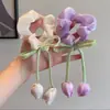 Anillo para el pelo de flor para niños, niñas, cabeza de bola, anillo para el pelo de intestino grueso, princesa, nuevo 2025, accesorios para el pelo de alta gama
