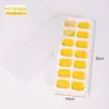 Forma de Cubos de Gelo Silicone de Grau Alimentício Caixa de Armazenamento de Gelo Congelado Caixa de Gelo para Geladeira Doméstica com Tampa Ferramenta para Triturar Cubos de Gelo Caseiros