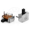 SK-22D07(2P2T) Altura 2MM Interruptor de Palanca de 2 Engranajes Fila Doble Seis Patas Horizontal Interruptor de Máquina de Canto