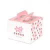 Caja de Embalaje para Pastel Portátil de 4 Pulgadas de Moda Caja para Pastel de Cumpleaños de Altura Extra de 4/5/6 Pulgadas Caja para Pasteles, Repostería, Mousse Caja de Regalo