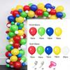 Circo Amazon Colorido Boda Cumpleaños Fiesta de Graduación Set de Globos de Látex Coloridos Decoración de Fiesta