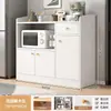 Armario de té vitrina mueble lateral contra la pared para el hogar mueble de pie para sala de estar estante de almacenamiento mueble pequeño mueble de almacenamiento mueble bajo aparador