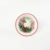 Amazon Navidad transfronteriza fila platos de papel desechables platos decorativos para cena platos desechables para picnic