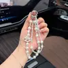 Llavero colgante de caballo pequeño de moda para coche, correa personalizada para teléfono, correa de muñeca, accesorio creativo para bolso para niñas
