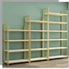 Estantería de exhibición, estantería de almacenamiento, gabinete de exhibición de cosméticos de varios niveles de pie, zapatero, estantería de exhibición de almacenamiento de acero y madera