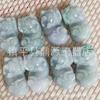 Colgante de jade de Myanmar A, venta al por mayor, para hombres y mujeres, marca de dragón Guan Gong Guanyin Buddha, colgante de jade verde, fuente de transmisión en vivo