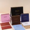 Novo Calendário 2027 Simples e Fresco Ornamento de Mesa Criativo Planejador Versão em Inglês Calendário