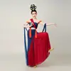 Traje de Performance de Dança Clássica Cheng Voadora Traje de Dança Étnica Exótica Traje de Performance de Dança Dunhuang Elegante
