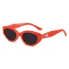 Gafas de Sol Retro Ojo de Gato Gm para Mujer con Rostros Pequeños, Monturas Pequeñas de Alta Gama, Europeas y Americanas Street Shooting Protector Solar Sexy Gafas de Sol UV