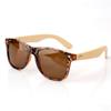 Gafas de sol clásicas europeas y americanas con patillas de bambú, hechas a mano, con patillas de bambú real, regalos promocionales, gafas de sol de protección ambiental de la UE