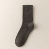 Meias de Lã para Mulheres, Meias de Dormir de Cano Médio para Outono e Inverno, Meias Quentes Espessadas para Maternidade, Meias Longas Anti-Pilling e Resistentes a Odores Estilo Slouch