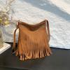 Bolso Clásico Estilo Bohemio Moda Gran Capacidad Bolso de Hombro 2024 Popular Nuevo Nicho Ins Retro Bolso de Mujer