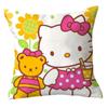 Diseño de almohada de gato almohada de corazón de niña linda diseño de foto regalo creativo personalizado DIY