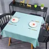 Mantel para Mesa de Centro Impermeable, a Prueba de Aceite, Resistente al Calor, No Requiere Lavado, Modelo 2026 Salvamanteles para Mesa de Comedor, Cubierta de Tela Rectangular de PVC Estilo Ins, Modelo Nuevo