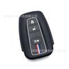 Adecuado para Funda de llave de tres colores para Toyota Carola Highlander corona deslumbrante Prado imponente CHR silicona