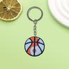 Serie de Baloncesto Llavero Creativo temu Colgante Creativo para Coche PVC Goma Suave DIY Decorativo Llavero Creativo Pequeño