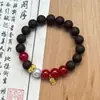 BestsellerPulsera de Perlas con Fragancia Herbal, Pulsera Antigua Hecha a Mano con Diseño de Madera Aromática, Venta al por Mayor de Fábrica