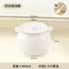Jarra de cerámica de doble asa para manteca al por mayor, resistente a altas temperaturas, para uso doméstico, con filtro y tapa, apta para alimentos para manteca y aceite de chile