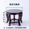 Base de soporte para maceta redonda soporte de base para tetera de madera jarrón piedra piedra rara quemador de incienso estatua de Buda soporte de bandeja de madera base para pecera