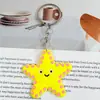 Llavero de goma suave de PVC de la serie vida marina de dibujos animados, colgante para bolso, colgante decorativo, llavero, diseño personalizado creativo