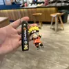 Llavero de Dibujos Animados Naruto Transfronterizo Colgante de Naruto Decoración para Mochila de Niños Llavero de Coche Regalo Venta al por Mayor