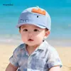 Chapéu de Sol de Verão para Bebê, Boné de Tela para Meninos e Meninas, Boné de Baseball de Tubarão Fofo com Aba Macia, Respirável e Fino para Proteção Solar