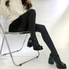 Medias de Otoño e Invierno, Calcetines Holgados, Calcetines de Punto Trenzado, Leggings Gruesos de Algodón a Rayas Estilo Japonés de Otoño e Invierno