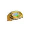 Anillo Popular de Ópalo Blanco Natural al por Mayor de Fábrica Plata S925 Incrustado Piedra Principal 5*7 Joyería de Lujo Venta Directa de Fábrica