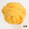 Fio Islandês Extra Grosso para DIY Artesanal, Fio Grosso com Alma, Fio de Algodão, Tira de Gelo Tira Anticolisão, Bolsas de Crochê, Saia de Cama