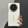 Proteção do Eixo Central Dupla Face Torna-se Instantaneamente XT para Capa de Celular Dobrável Huawei MateX5 Couro Liso Toque de Alto Padrão À Prova de Queda
