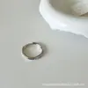 Anel Aberto Letra para Mulheres, Joia de Nicho de Alto Padrão, Anel de Personalidade de Luxo Leve, Anel Aberto Versátil de Moda Exquisito