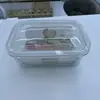 Recipiente de Armazenamento de Alimentos Retangular de Vidro Likan, Seguro para Micro-ondas, Grande Capacidade, Caixa de Armazenamento de Alimentos Resistente a Altas Temperaturas