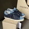 Comercio exterior ganso dorado estilo europeo y americano zapatillas sucias para hombres y mujeres, de caña baja con letras deportivas clásico casual lujo ligero
