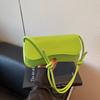 Bolsa Transversal 2025 Cor Pura Outono Bolsa de Axila Bolsa de Ombro para o Trabalho Design de Moda Casual Nova Bolsa Popular para Mulheres