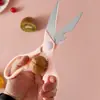 Venta Directa de Fábrica Tijeras de Cocina de Acero Inoxidable para Matar Peces, Tijeras para Alimentos, Tijeras para Huesos de Pollo 9140 Tijeras Multifuncionales para Cocina Doméstica