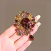 2026 Nuevo Estilo Palacio-Estilo Lujo Ligero Elegante Broche para Mujer, Moda y Lujoso Ramillete, Accesorio de Pin para Chaqueta de Traje