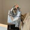 Bolso de Mano Casual Retro Estilo Japonés Bolso de Hombro de Gran Capacidad Popular en Internet a la Moda para Mujer Bolso para Comercio Exterior Transfronterizo Cabello