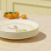 Prato de Jantar Fofo Personalizado, Prato de Sobremesa de Fibra de Bambu Melamina, Prato de Frutas, Embalagem em Caixa Colorida para Presente, Luxo Acessível e Bom Acabamento