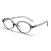 [Incrível Personalizado] 9073 Novo Armação de Óculos Retro Nerd Tartaruga Tr90 Lente Plana Oval para Miopia