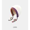 Circunferencia de cabeza grande sensación simple de alto nivel gorro de punto de felpa gruesa para niños invierno a prueba de frío cálido protección para los oídos gorro Lei Feng