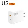 O novo carregador de 100W é adequado para telefones celulares Apple Samsung, carregador super rápido multiportas, adaptador PD europeu, americano e britânico