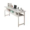 Mesa Larga Estrecha Escritorio de Balcón Dormitorio Simple Mesa de Computadora de Pared Mesa Pequeña de Exhibición en Tienda Mesa de Manicure