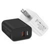 Cargador GaN PD45W calibre europeo para Samsung S20S21S22S23 Apple 15 carga rápida adaptador A C