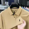 100% algodón mercerizado marca Paul camiseta de verano para hombre manga corta cuello de polo algodón alta calidad polo para hombre