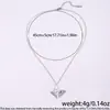 Collar Transfronterizo de Acero de Titanio Europeo y Americano para Mujer, Cadena de Hueso de Serpiente de Acero Inoxidable de Lujo Ligero y Nicho, Chapado en Oro de 18 Quilates, Joyería que no se decolora