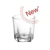 Copo de Vidro KTV Bar Copo de Água de Vidro Taça de Vinho Copo para Bebida Copo de Cerveja Espessado 200ml Copo Pentagonal